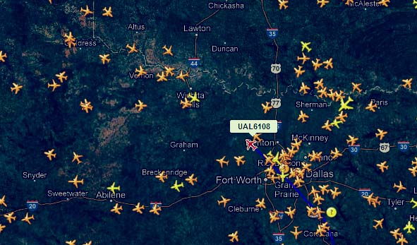 ArcGIS In Flight Track Displays